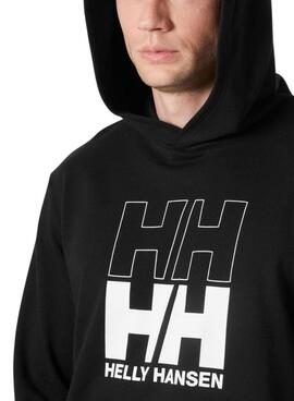 Sweatshirt Helly Hansen Graphic schwarz für Herren