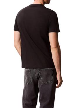 T-Shirt Calvin Klein Jeans Bauhaus Schwarz für Herren