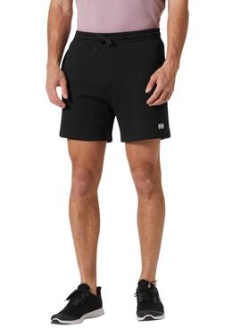 Schwarze Bermuda-Shorts für Herren von Helly Hansen Terry.