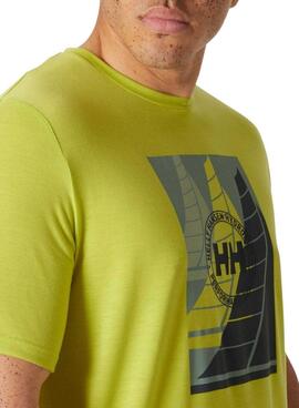 T-Shirt Helly Hansen Race lima für Herren.