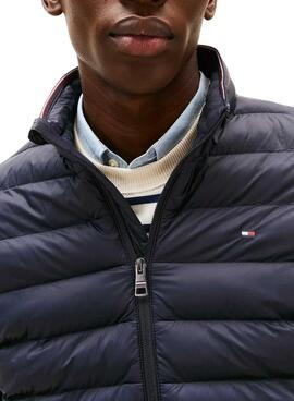Jacke Tommy Hilfiger Core Packable Recycled Marineblau für Herren