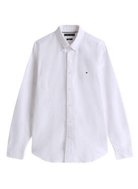Hemd Tommy Hilfiger Solid Heritage Oxford in Weiß für Herren