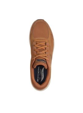 Skechers Arch Fit Turnschuhe in Braun für Herren