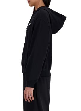 Jacke New Balance Sport Schwarz für Damen