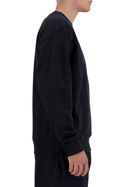 Sweatshirt New Balance Sport schwarz für Herren