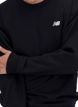 Sweatshirt New Balance Sport schwarz für Herren