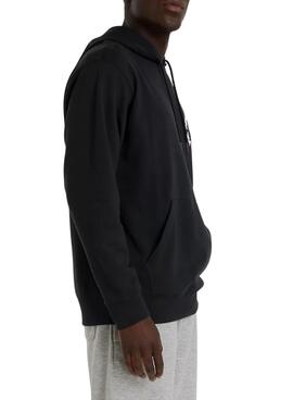 Pullover New Balance Circular Logo schwarz für Männer.