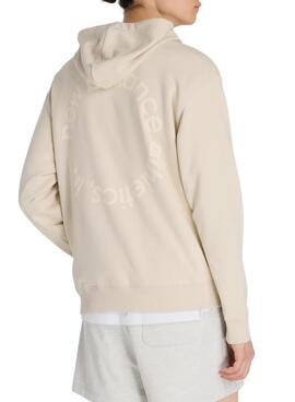 Sweatshirt New Balance Circular Logo beige für Herren