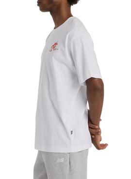 T-shirt New Balance Spectator weiß für Herren