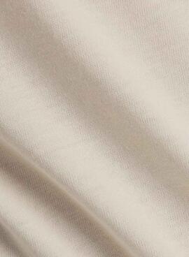 T-Shirt New Balance in Beige für Frauen neu interpretiert