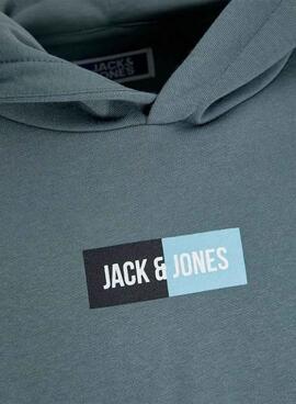 Kapuzenpullover Jack and Jones in Blau für Jungen