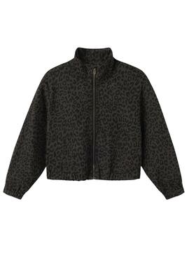 Jacke Name It Lela Leopardenmuster für Mädchen