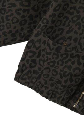 Jacke Name It Lela Leopardenmuster für Mädchen