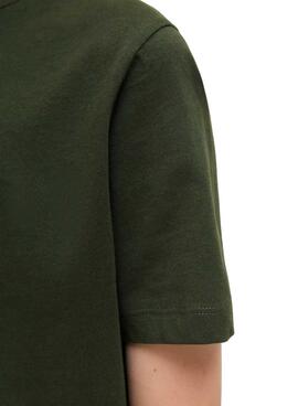 T-shirt Jack and Jones Pan grün für Kinder.