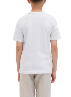 T-shirt Jack and Jones Geplas weiß für Jungen