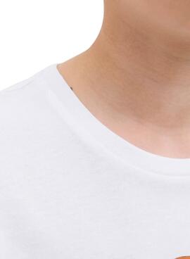 T-shirt Jack and Jones Geplas weiß für Jungen