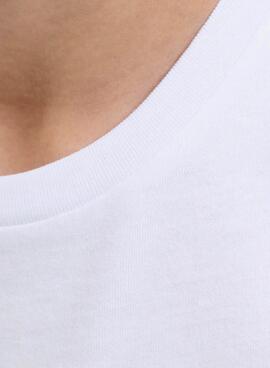 T-Shirt Jack and Jones Pan weiß für Jungen