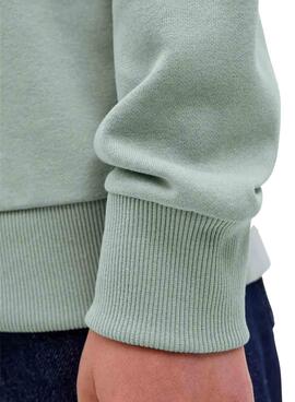 Kapuzenpullover Jack and Jones Geplas grün Kinder
