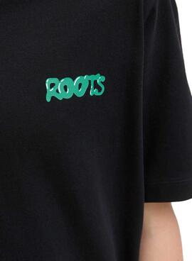 T-shirt Jack and Jones Wobly schwarz für Jungen