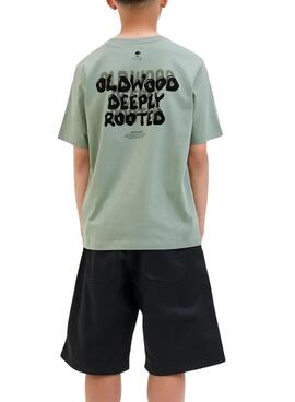 T-shirt Jack and Jones Wobly grün für Jungen