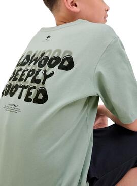 T-shirt Jack and Jones Wobly grün für Jungen