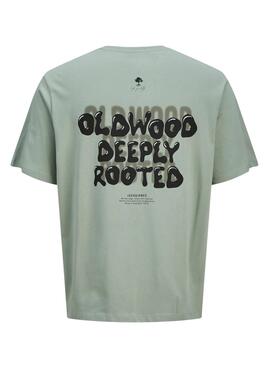 T-shirt Jack and Jones Wobly grün für Jungen