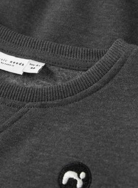 Sweatshirt Name It Vimo grau für Jungen