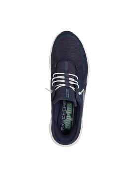 Sneaker Skechers Glide Marineblau für Herren.
