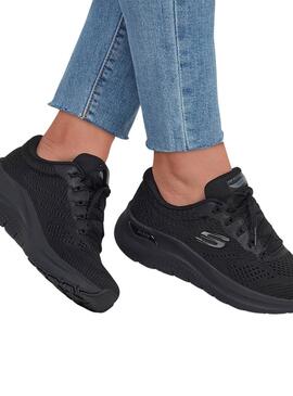 Skechers Arch Fit Sneaker Schwarz für Damen
