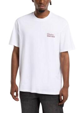 T-Shirt Dickies Burns weiß für Herren
