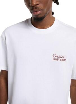 T-Shirt Dickies Burns weiß für Herren