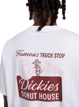T-Shirt Dickies Burns weiß für Herren