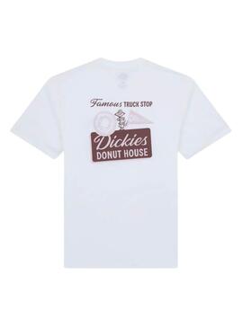 T-Shirt Dickies Burns weiß für Herren