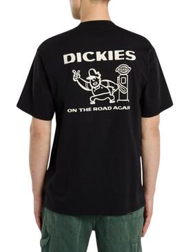 T-Shirt Dickies Burns Schwarz für Herren