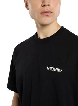T-Shirt Dickies Burns Schwarz für Herren