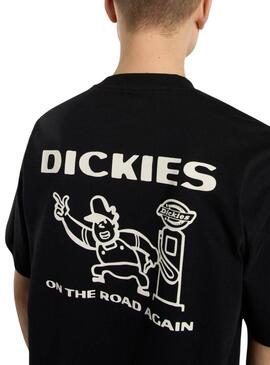 T-Shirt Dickies Burns Schwarz für Herren