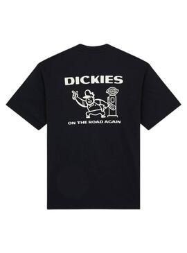 T-Shirt Dickies Burns Schwarz für Herren