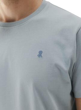 T-Shirt El Pulpo Basic Blau für Herren