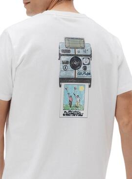 T-Shirt El Pulpo Old School weiß für Herren