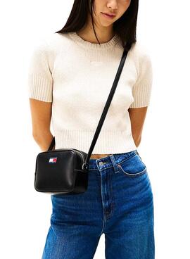 Handtasche Tommy Jeans Daily Elevated Schwarz für Damen