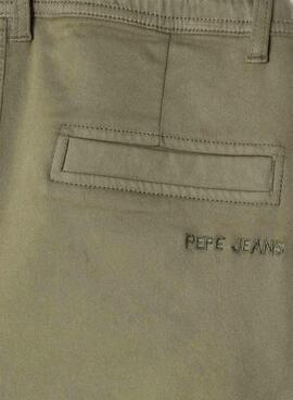 Hose Pepe Jeans Cargo Chase in Grün für Jungen