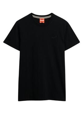 T-Shirt Superdry Essential Logo Schwarz für Herren