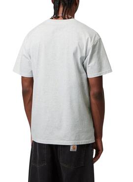 T-shirt Carhartt American Script grau für Herren