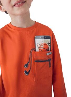 T-shirt m/l Trugbild Orange