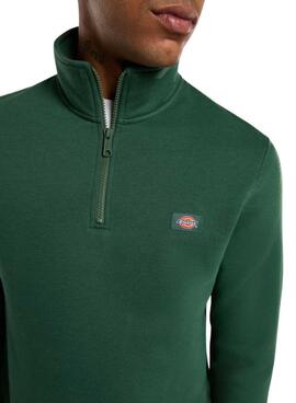 Sweatshirt Dickies Oakport grün für Herren.