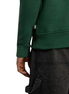 Sweatshirt Dickies Oakport grün für Herren.
