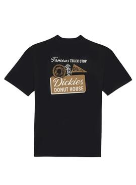 T-Shirt Dickies Donut House schwarz für Herren