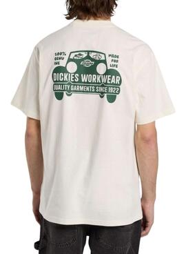 T-Shirt Dickies Gordonsville weiß für Herren