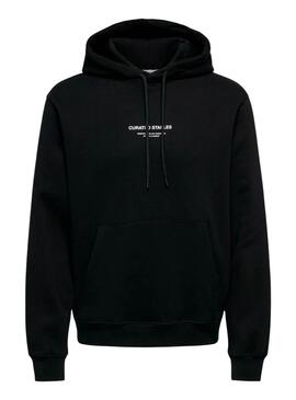 Sweatshirt Only and Sons Curated schwarz für Herren