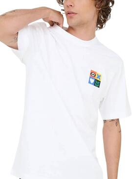 T-Shirt Only and Sons Art not War weiß für Herren